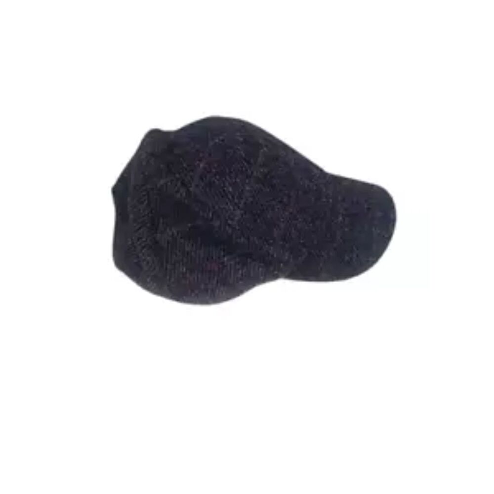 Harris Tweed Wool Hat Blue Baseball Cap Vintage Vtg Navy Peaky Gatsby Classic